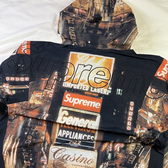 Supreme The North Face Taped Seam Shell Jacket Times Square Size S - Picture 6 of 10